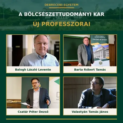 BTK &uacute;j professzorai