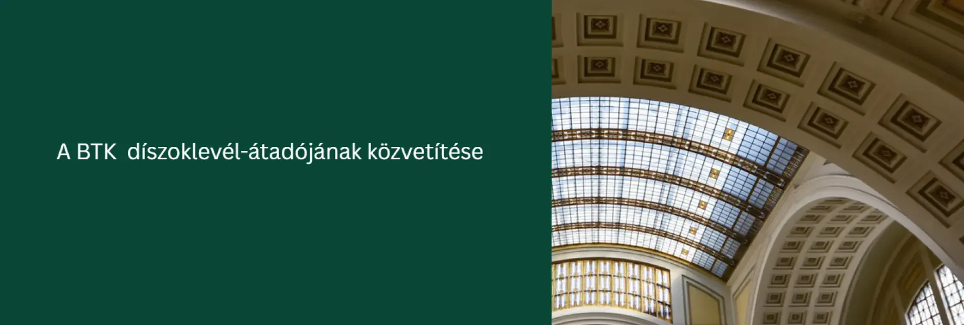 Díszoklevél-átadó